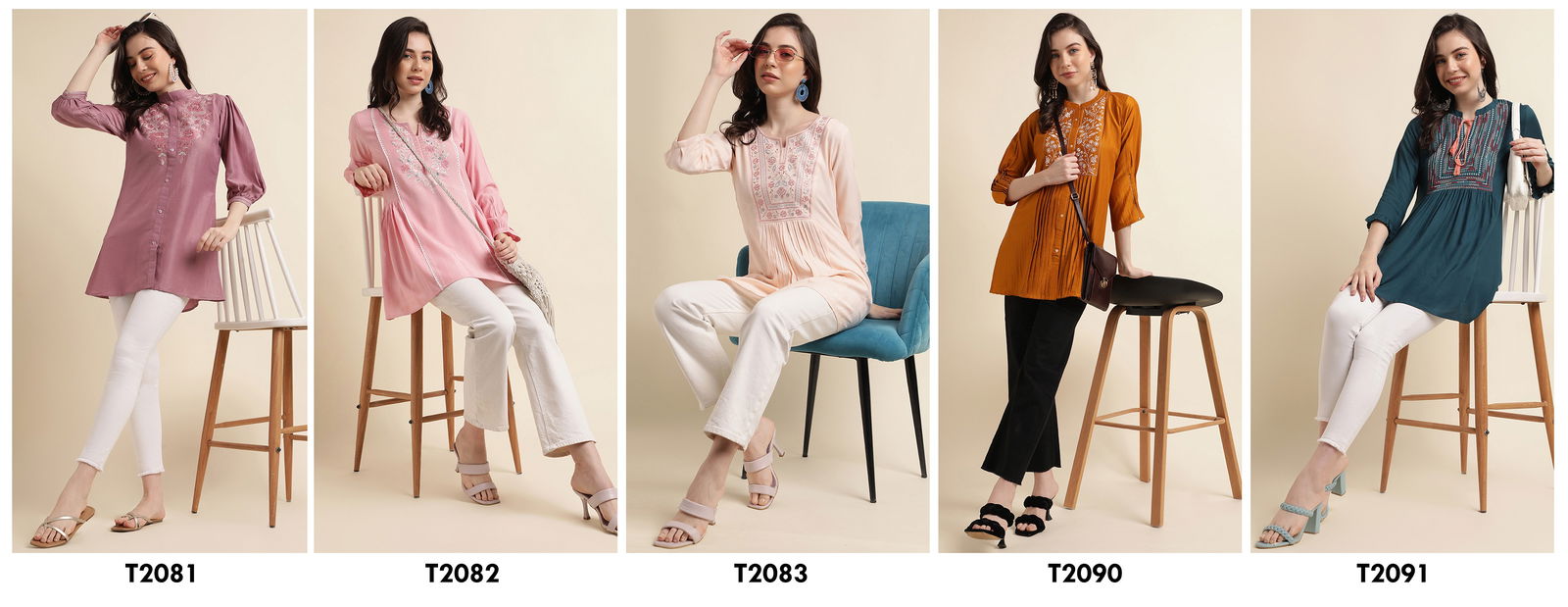 Tarini Vol 3 Fancy Western Ladies Top Catalog
